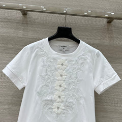 CC 25 T-shirt White Cotton