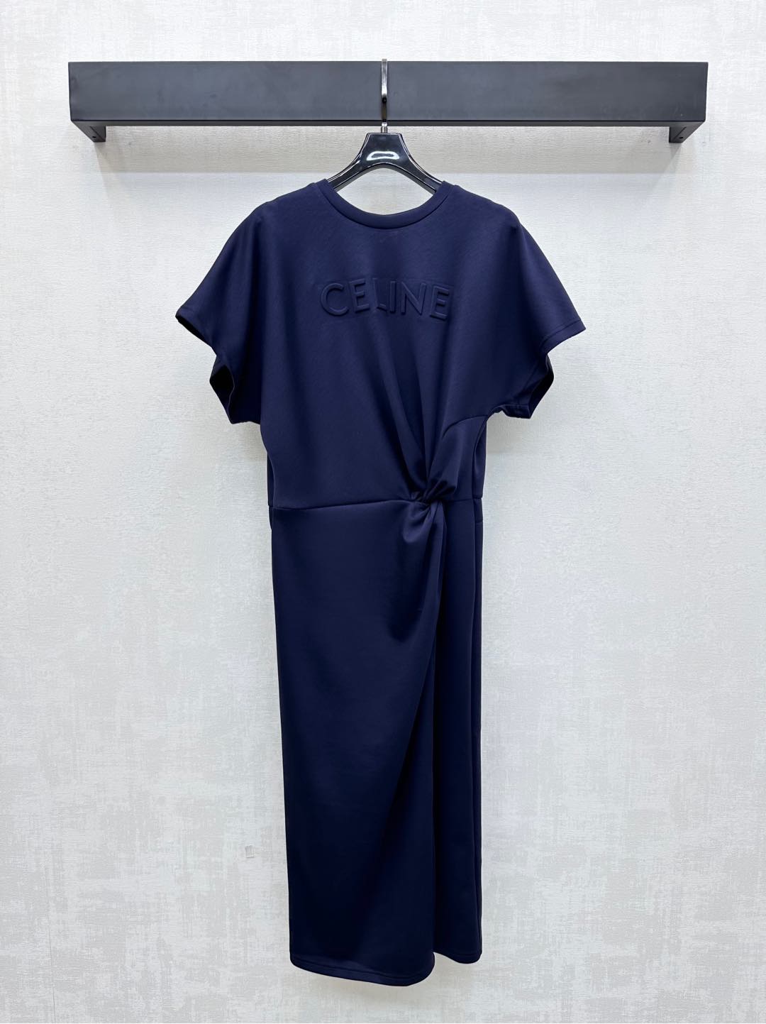 CELINE SHORT SLEEVE LONG DRESS 274432