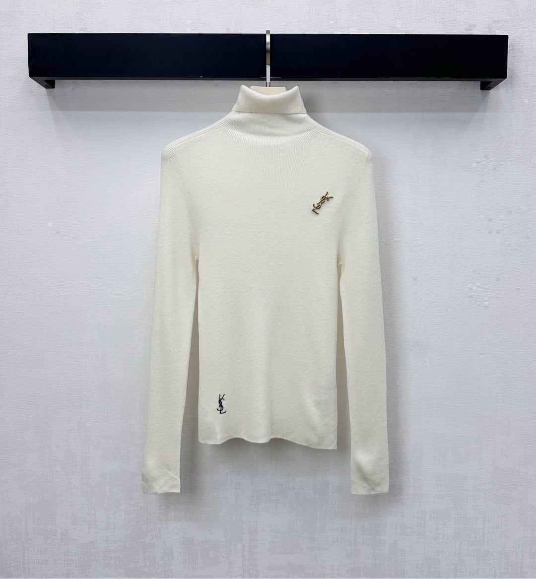 YSL 25S HIGH-NECK SWEATER STYLE 41