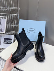 PRA CHELSEA BOOTS BLACK CALFSKIN