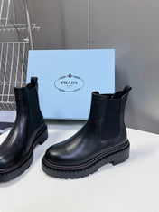 PRA CHELSEA BOOTS BLACK CALFSKIN