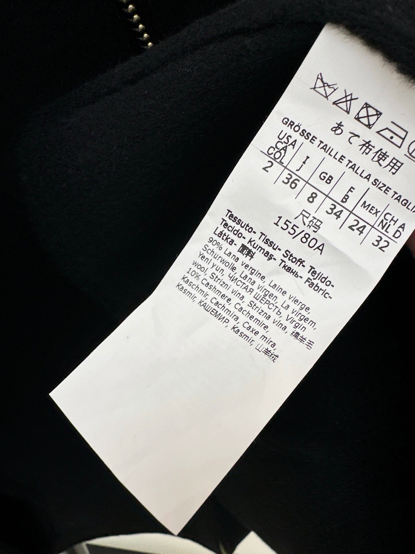 MAX MARA 25S BATWING CAPE COAT 143