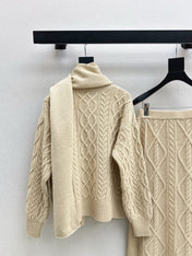 MAX MARA 25S KNIT SKIRT SET 091