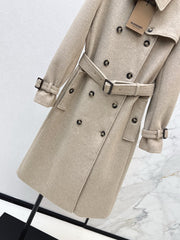 BURBERRY 25S LONG WOOL COAT 286
