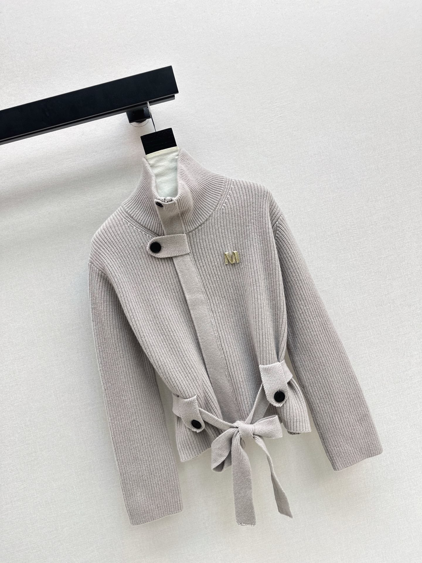 MAX MARA 25S STAND COLLAR CARDIGAN COAT 035