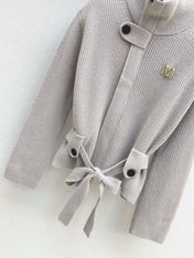 MAX MARA 25S STAND COLLAR CARDIGAN COAT 035