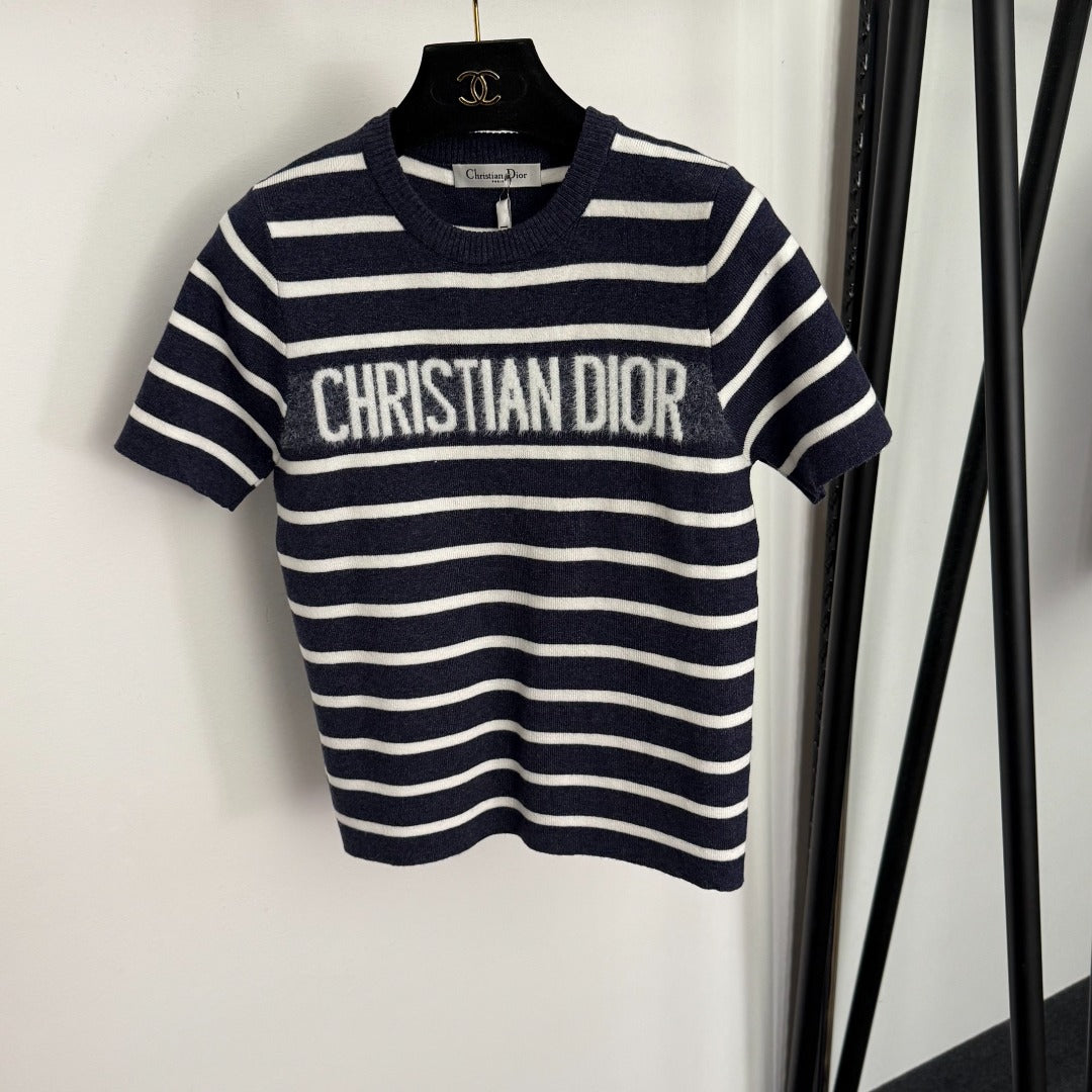 DIOR 25S SHORT-SLEEVE SWEATER STYLE 324