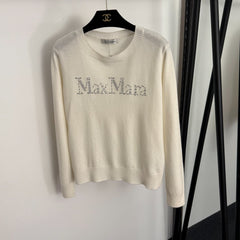 MAX MARA 25S LONG-SLEEVE PULLOVER SWEATER 217