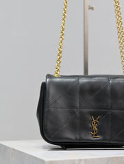 JAMIE 4.3 MINI BAG 20 IN BLACK LAMBSKIN GLOD HARDWARE