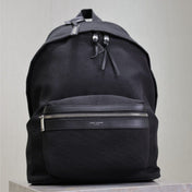 CITY BACKPACK 35 IN BLACK CANVAS