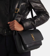 YSL 25S NIKI BABY 22 IN BLACK CALFSKIN GOLD HARDWARE