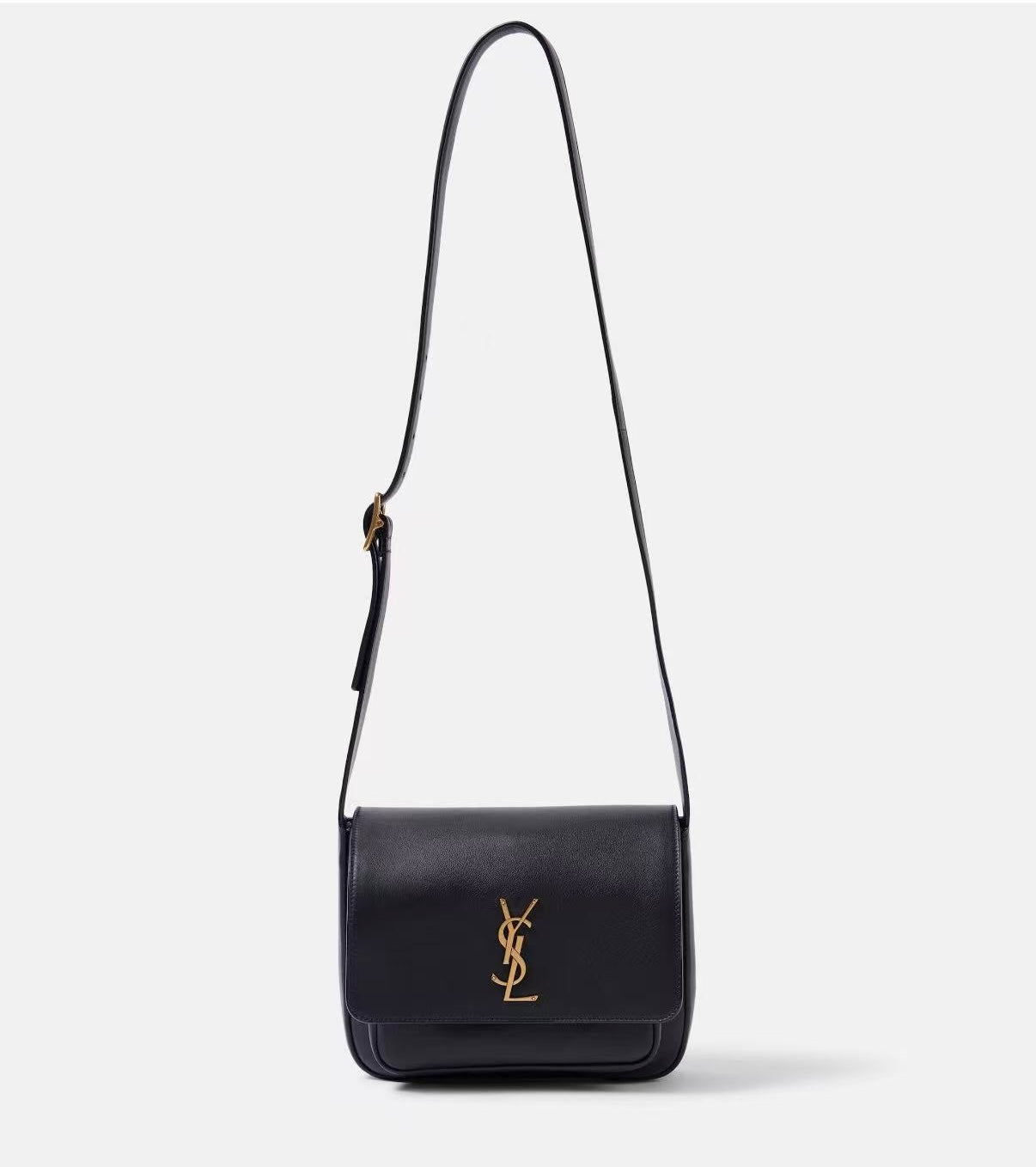 YSL 25S NIKI BABY 22 IN BLACK CALFSKIN GOLD HARDWARE