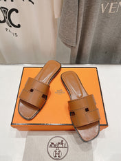 Idioma Sandal Tan Calfskin