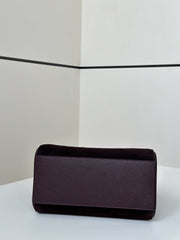 ORIGAMI MINI 19 IN WINE RED LAMBSKIN AND SUEDE