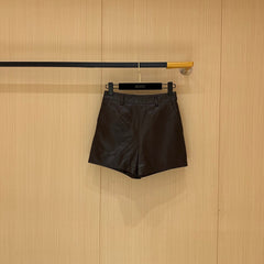 GUCCI LEATHER SHORTS 276994