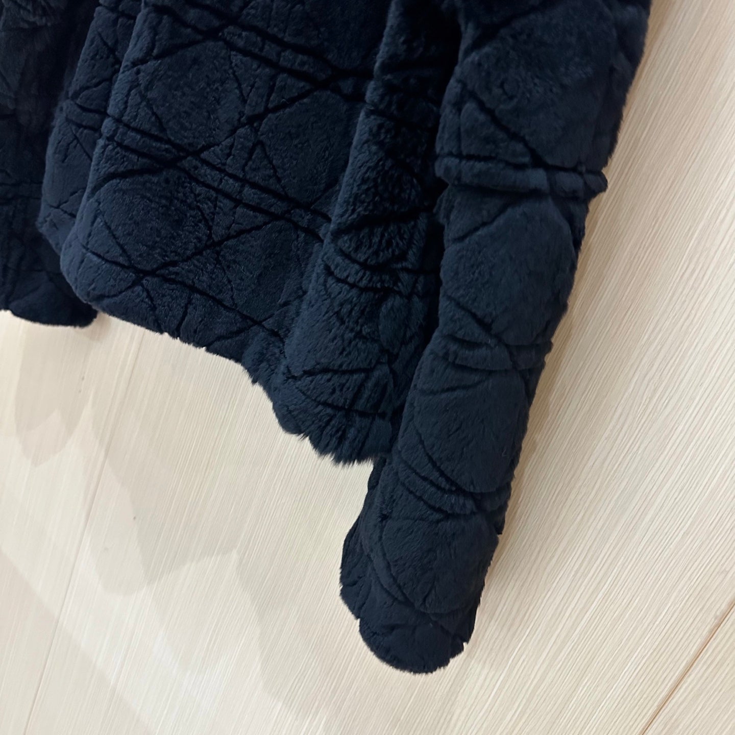 DIOR 25S ANGORA RABBIT FUR JACKET 768