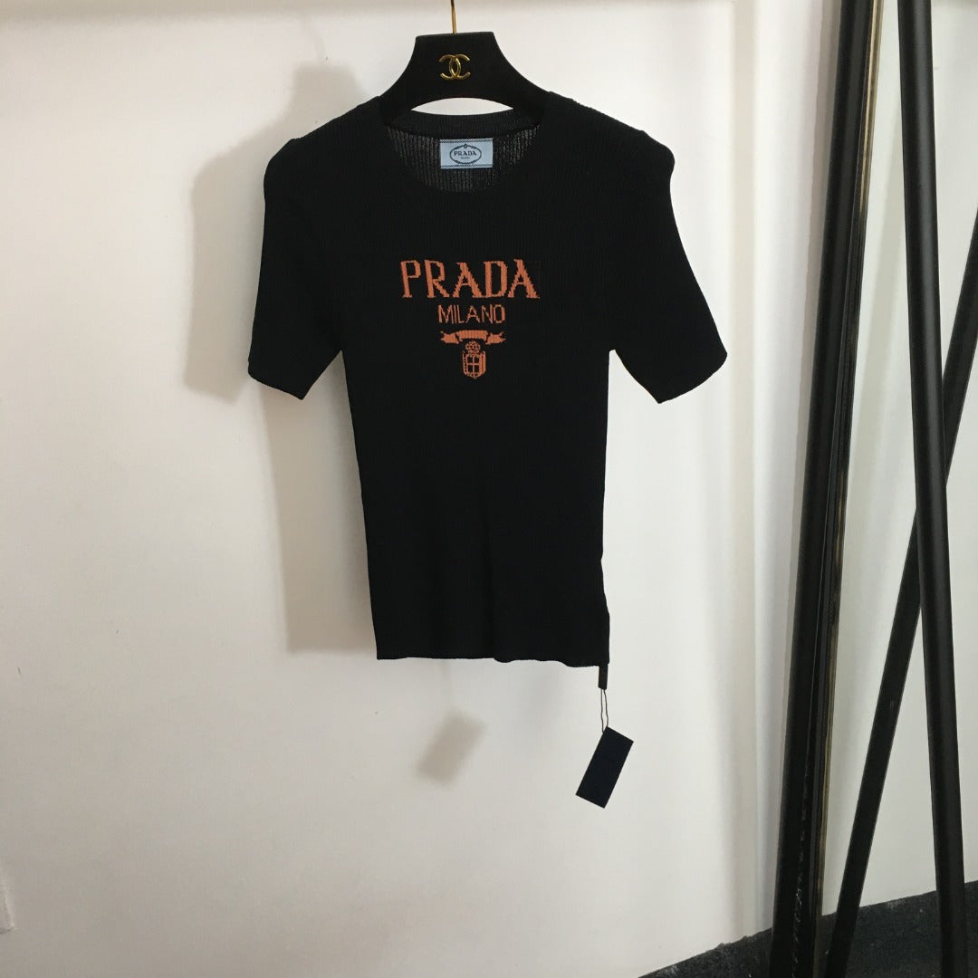 PRADA 25S FITTED KNIT TOP 287