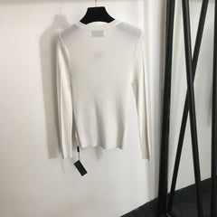 PRADA 25S FITTED KNIT SWEATER 284