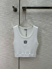 Loew Cropped Anagram Tank Top