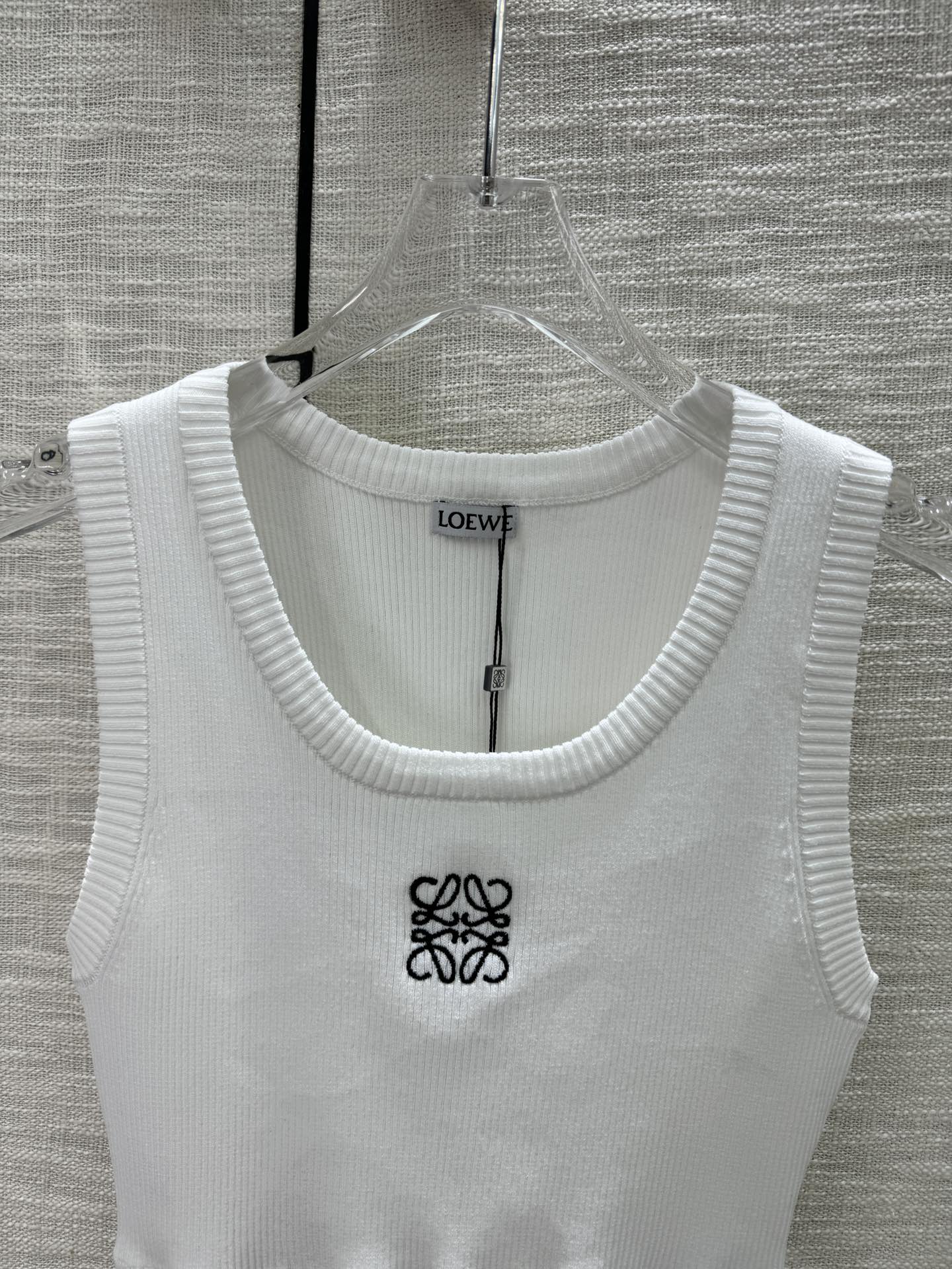 Loew Cropped Anagram Tank Top