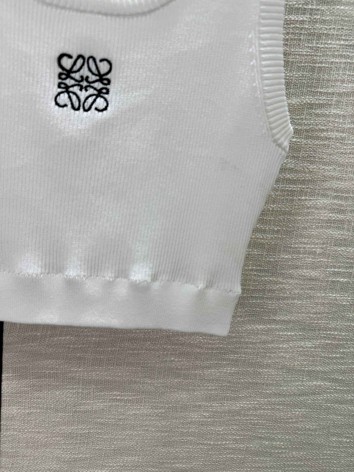 Loew Cropped Anagram Tank Top