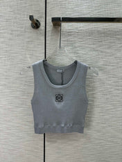 Loew Cropped Anagram Tank Top