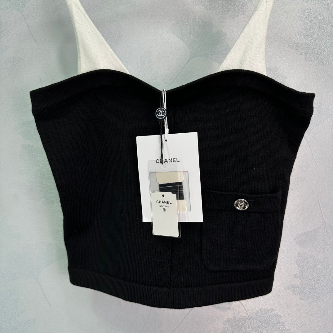 Logo Contrast Camisole