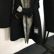 LV 25S BELTED WOOL COAT 0144