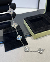 CLOVER SILVER 5 MOTIFS BRACELET